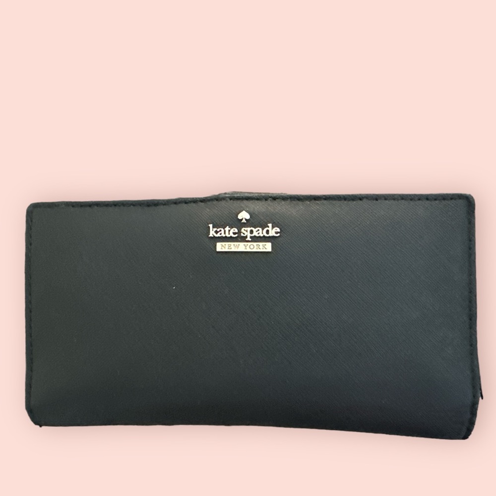 Kate Spade black wallet